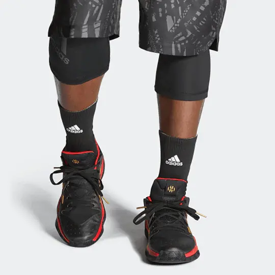 Alternative view of Giày Adidas Harden Stepback 'Scarlet' EH1943