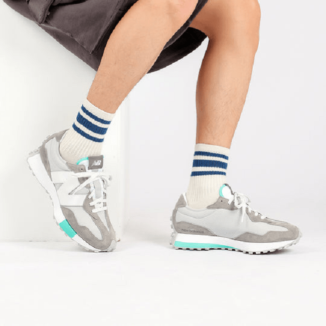 Giày New Balance Niko x 327 ‘Grey Blue’ MS327RJ1 - Ảnh 5