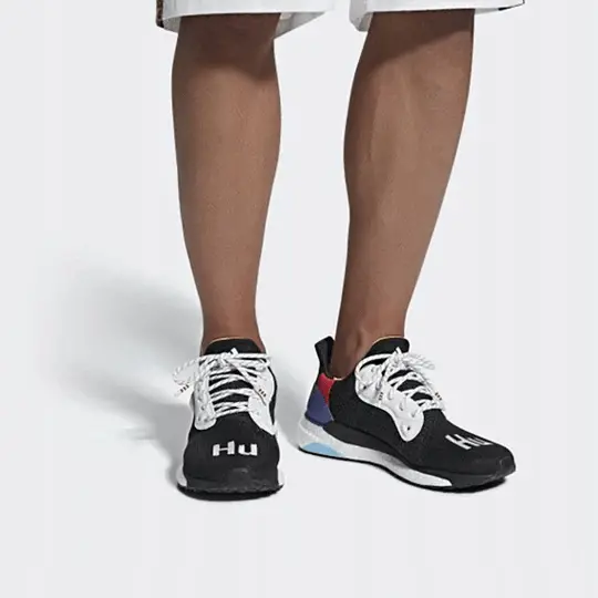 Giày Adidas Pharrell Williams Solar HU Glide 'Black' BB8041 - Ảnh 9