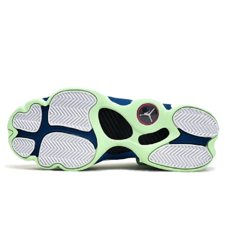 Giày Nike Air Jordan 6 Rings GS 'Green Abyss' 323399-003 - Ảnh 4