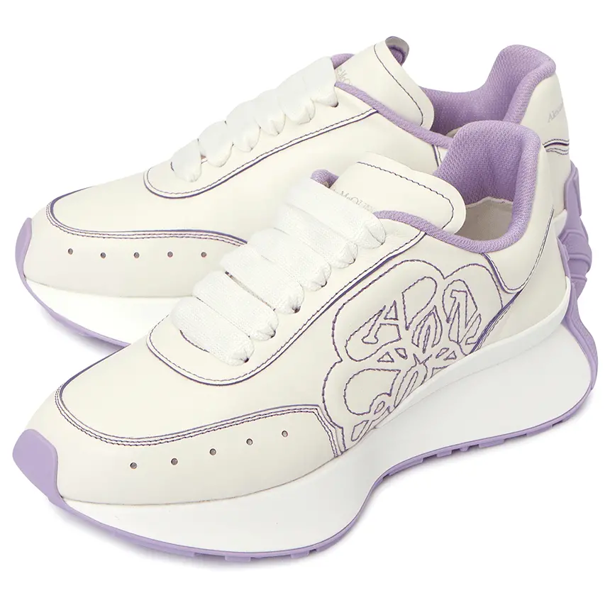 Giày Alexander Mcqueen Sprint Runner 'White' 687995-WIC9K-8888 - Ảnh 4