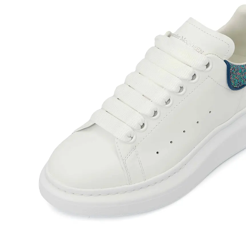 Alternative view of Giày Alexander Mcqueen Oversole Glitter 'White' 558945-WICG5-9994