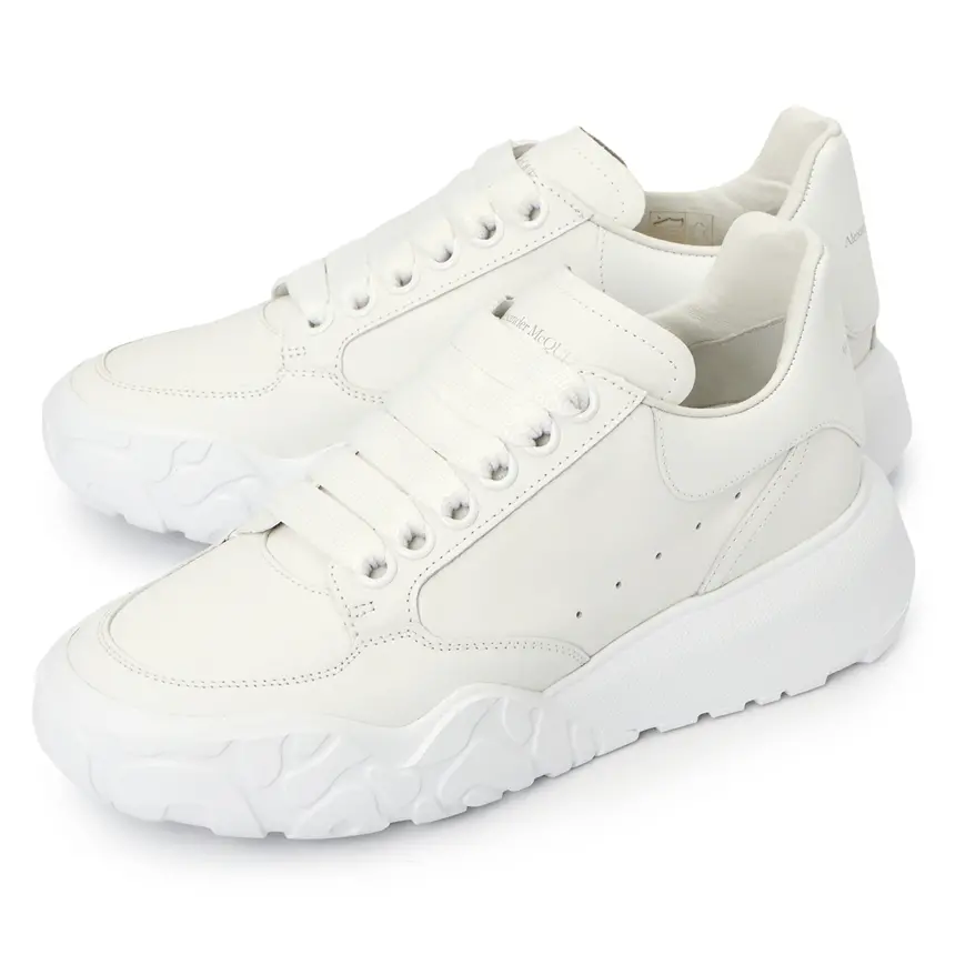 Giày Alexander Mcqueen New Court 'White' 633915-WIZ98-9000 - Ảnh 4