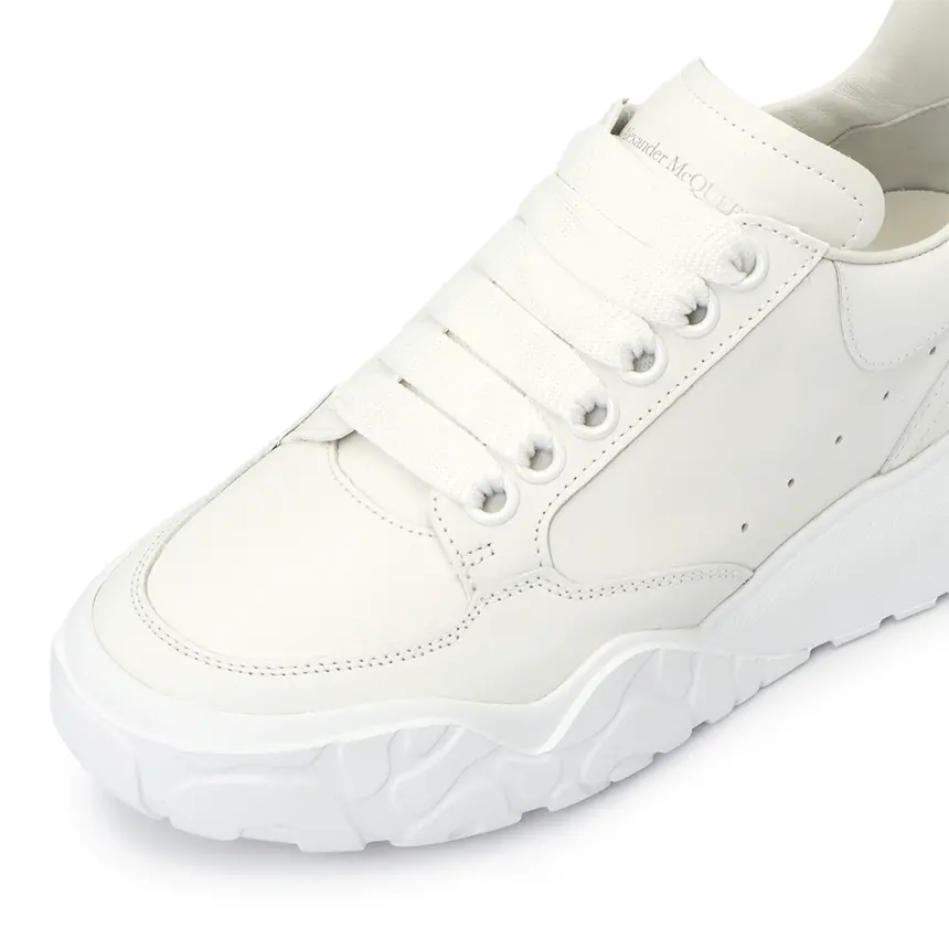 Alternative view of Giày Alexander Mcqueen New Court 'White' 633915-WIZ98-9000