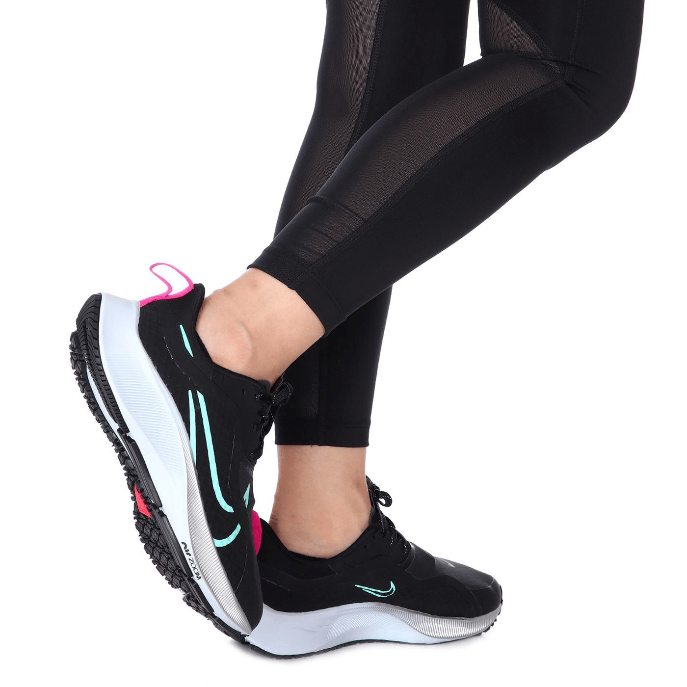 Giày Nike Wmns Air Zoom Pegasus 37 Shield 'Black Aurora Green' CQ8639-003 - Ảnh 4