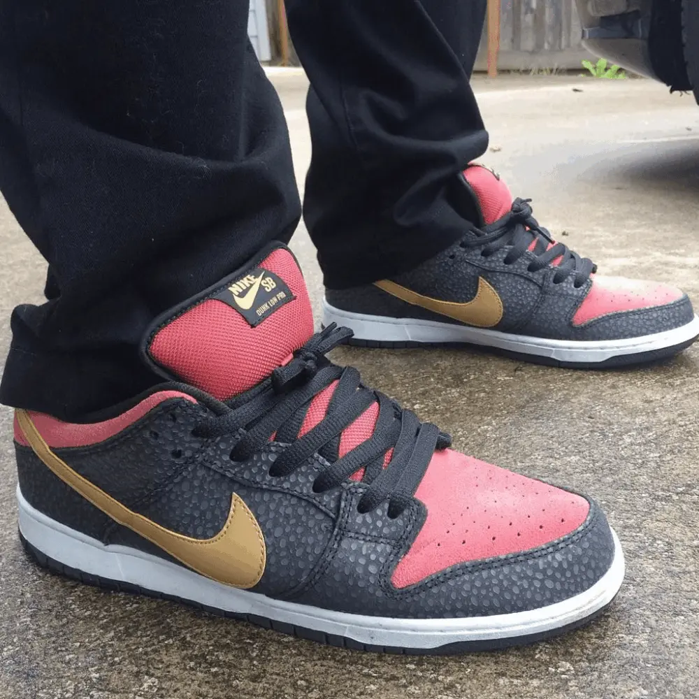 Giày Nike Brooklyn Projects x Dunk Low Pro Prm SB 'Walk Of Fame' 617859-076 - Ảnh 5