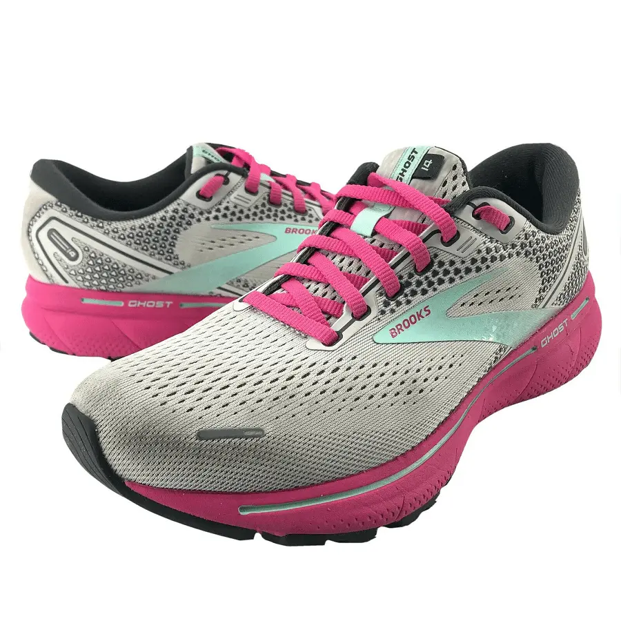 Alternative view of Giày Brooks Ghost 14 Grey Pink 1203561B-024