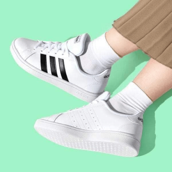 Giày Adidas Wmns Grand Court Base 'Cloud White' EE7968 - Ảnh 7