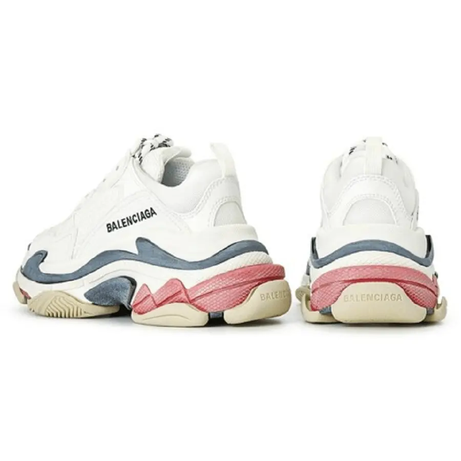 Giày Balenciaga Triple S Low 'White-Red '524037-W09OM-9000 - Ảnh 4