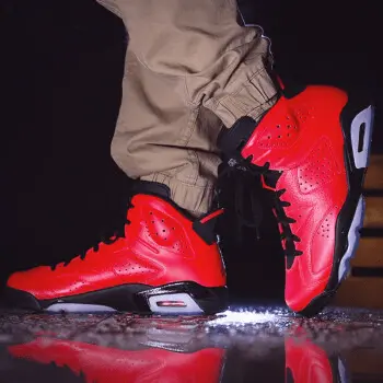 Giày Nike Jordan 6 Retro 'Infrared 23' 384664-623 - Ảnh 6