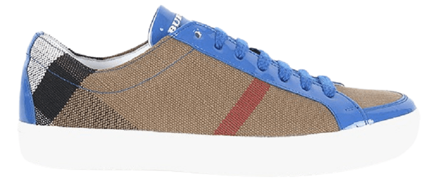 Giày Burberry Ladies Blue Plaid Casual 3941066