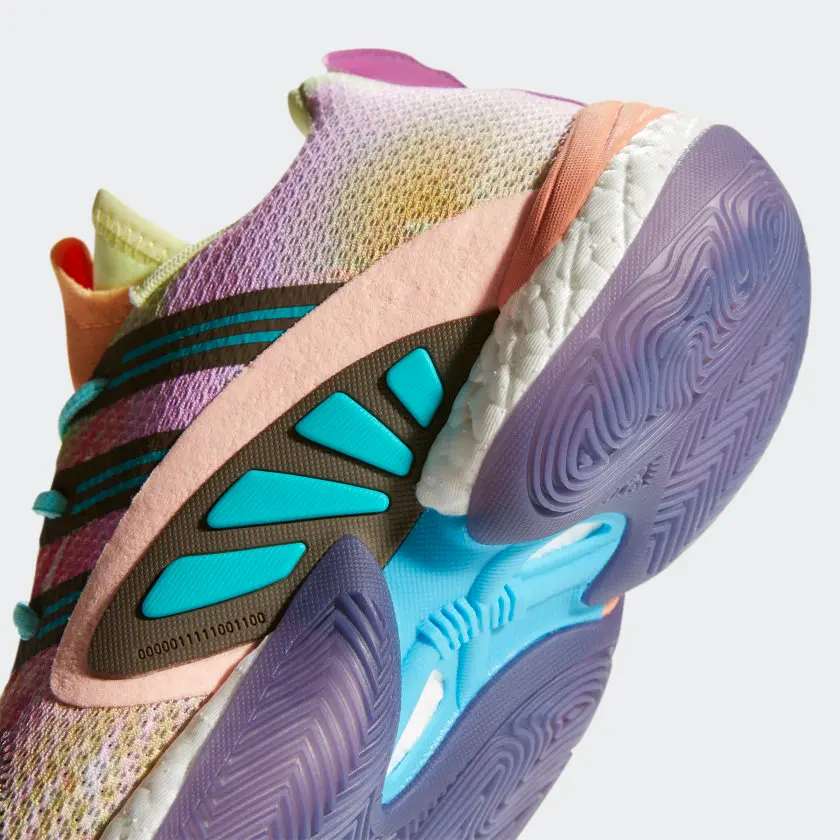 Giày Adidas Pharrell Williams x Crazy BYW 2.0 'Chalk Coral' FU7369 - Ảnh 6