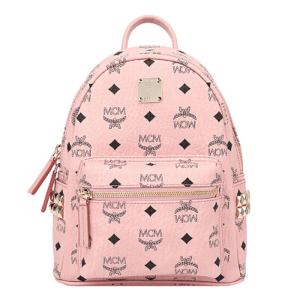 Balo MCM Stark Backpack With Studs 'Pink' MMK7AVE41PZ001