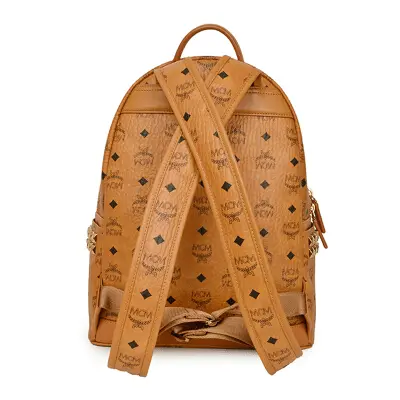 Balo MCM Stark Studs Backpack Visetos Cognac MMK7AVE99CO001 - Ảnh 4