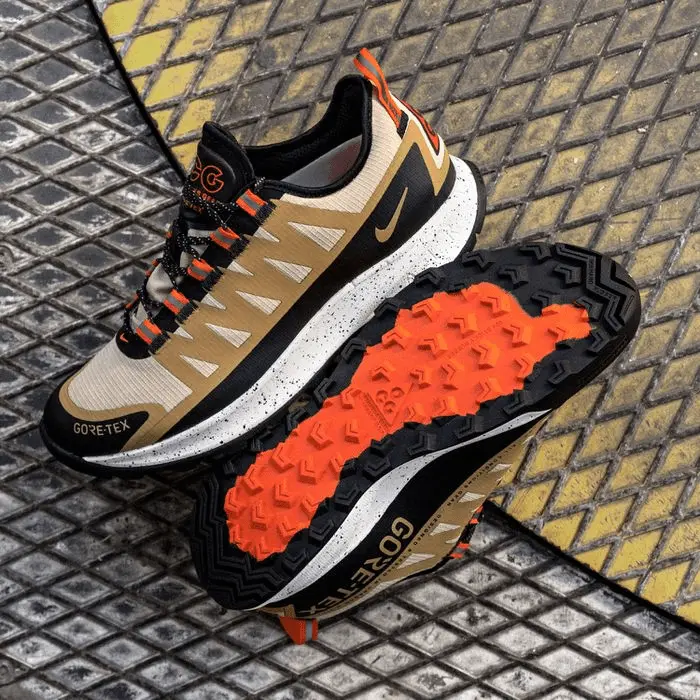 Giày Nike ACG Air Nasu Gore-Tex 'Khaki Golden Beige' CW5924-200 - Ảnh 8