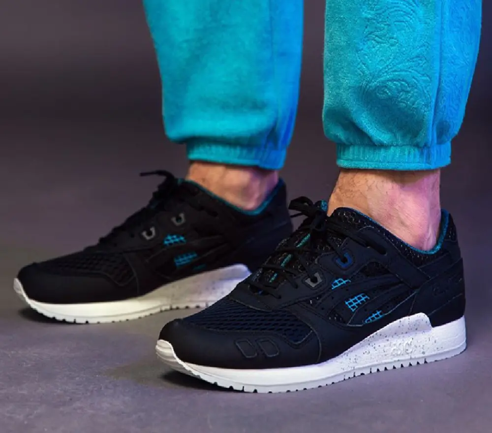Giày Asics Gel Lyte 3 'Black' DN6L0-9090 - Ảnh 4
