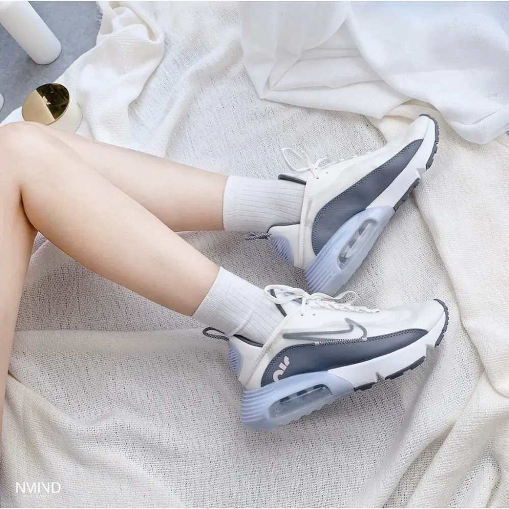 Giày Nike Wmns Air Max 2090 'Sail Cool Grey' CT1290-101 - Ảnh 6