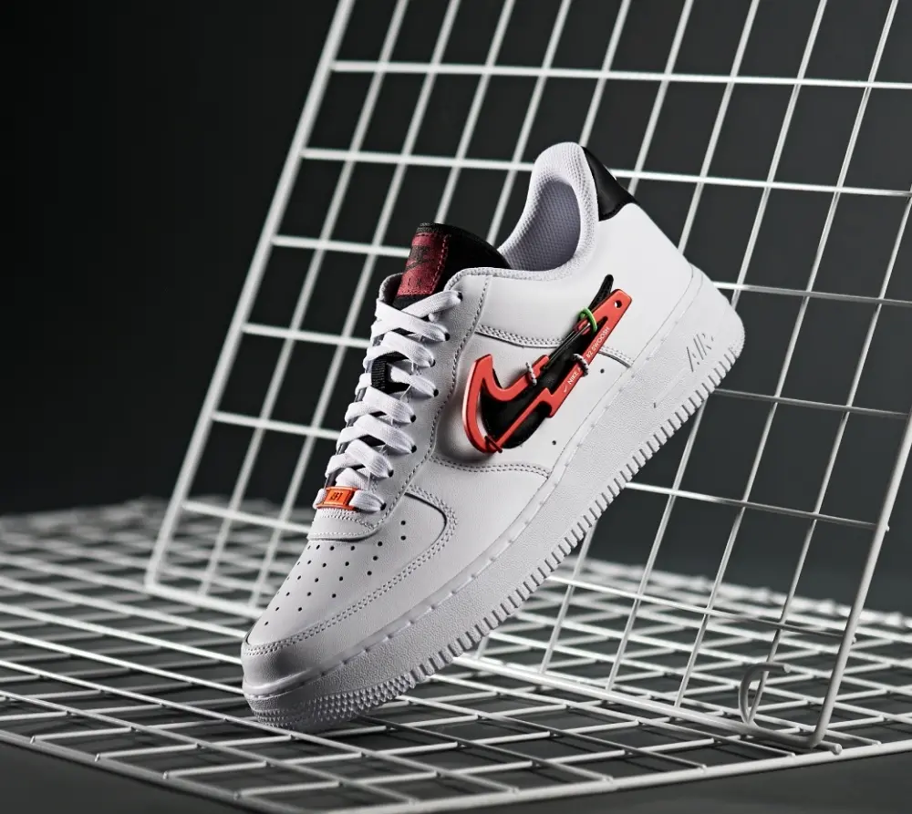 Giày Nike Air Force 1 Carabiner 'Habanero Red' DH7579-100 - Ảnh 6