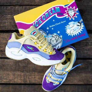 Alternative view of Giày Reebok BBC Ice Cream x Question Low Yellow Lilac Glow G55351