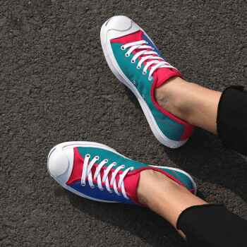 Giày Converse Jack Purcell Low 'Happy Camper - Game Royal' 167922C - Ảnh 4