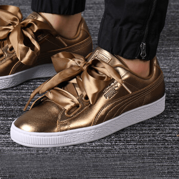 Giày Puma Wmns Basket Heart Luxe 366730-02 - Ảnh 2