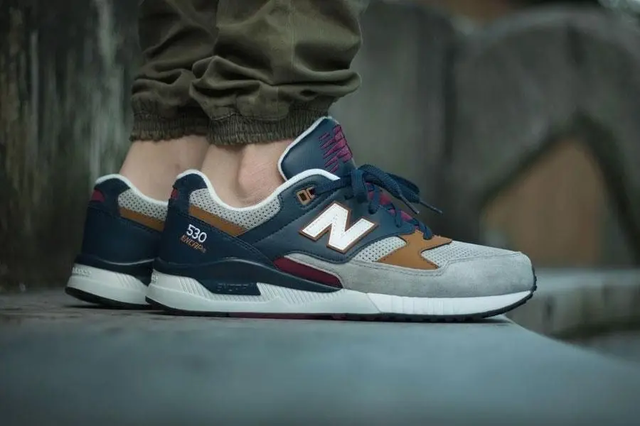 Giày New Balance 530 'Grey Stone Navy' M530RWB - Ảnh 5