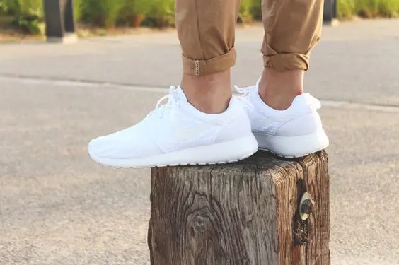 Giày Nike Roshe Run “All White” 511881-112 - Ảnh 3