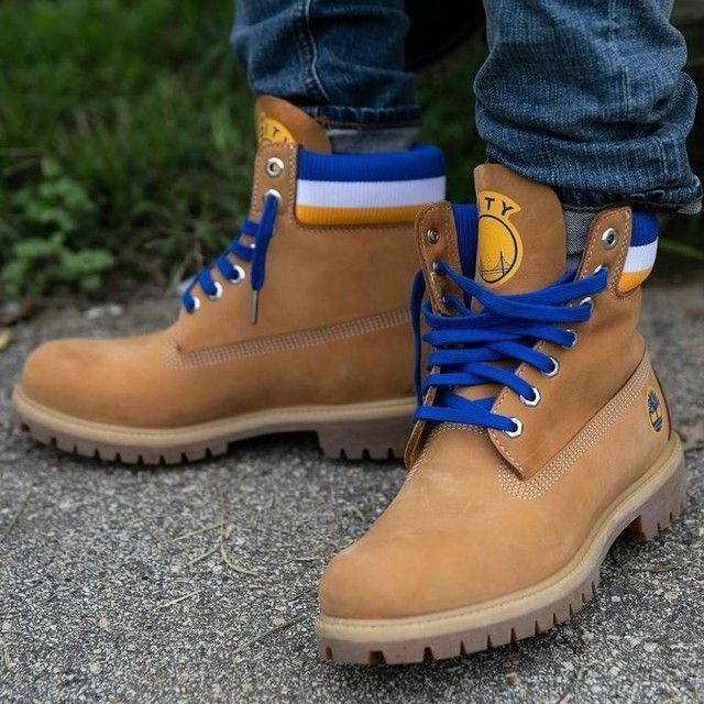 Giày Timberland NBA x Mitchell 'Golden State Warriors' TB0A1UD5231 - Ảnh 4