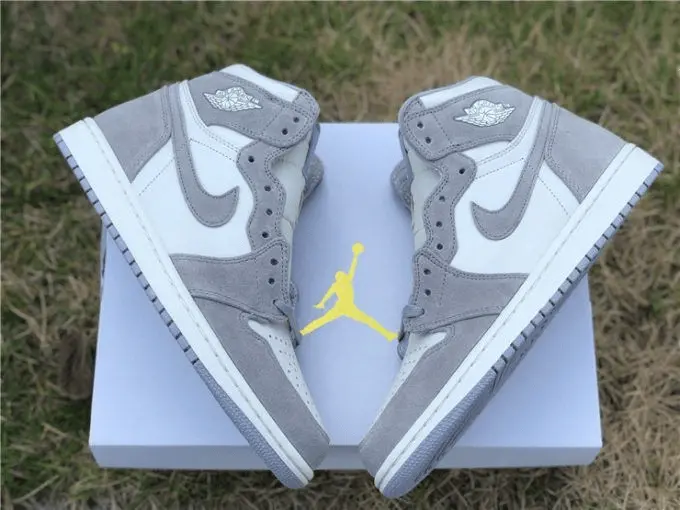 Giày Nike Air Jordan 1 High Premium 'Atmosphere Grey' AH7389-101 - Ảnh 3
