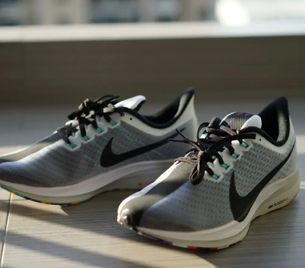 Giày Nike Zoom Pegasus Turbo 'White Black' AJ4114-101 - Ảnh 4