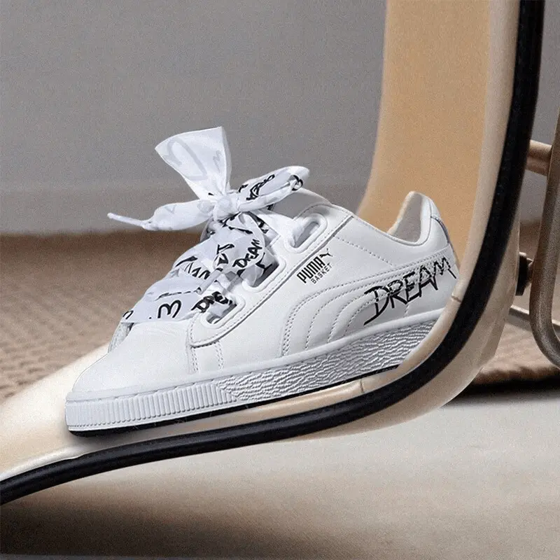 Giày Puma Wmns Basket Heart 'HNDWRTTN' 370185-01 - Ảnh 6