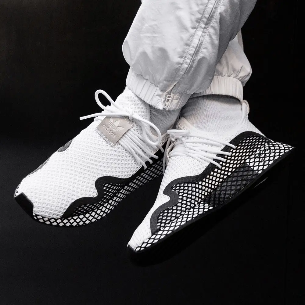 Giày Adidas Deerupt S 'White Black' BD7874 - Ảnh 5