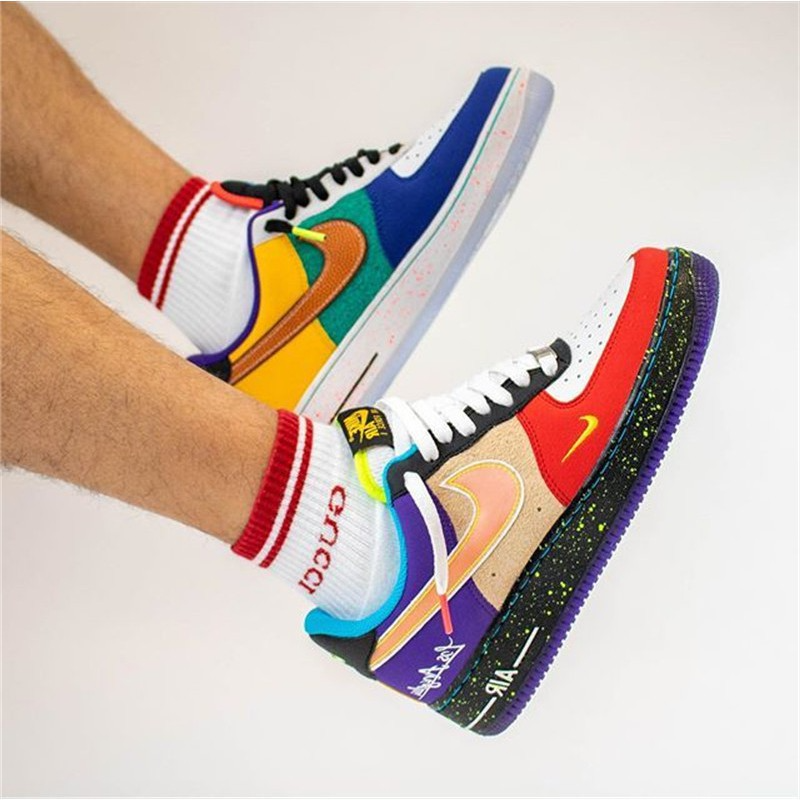 Giày Nike Air Force 1 Low What The LA CT1117-100 - Ảnh 5