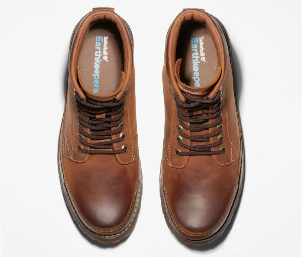 Giày Timberland Earthkeepers Leather 'Brown' 15551210 - Ảnh 8