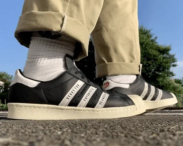 Giày Adidas Human Made x Superstar 'Gears For Futuristic Teenagers - Black' FY0729 - Ảnh 5