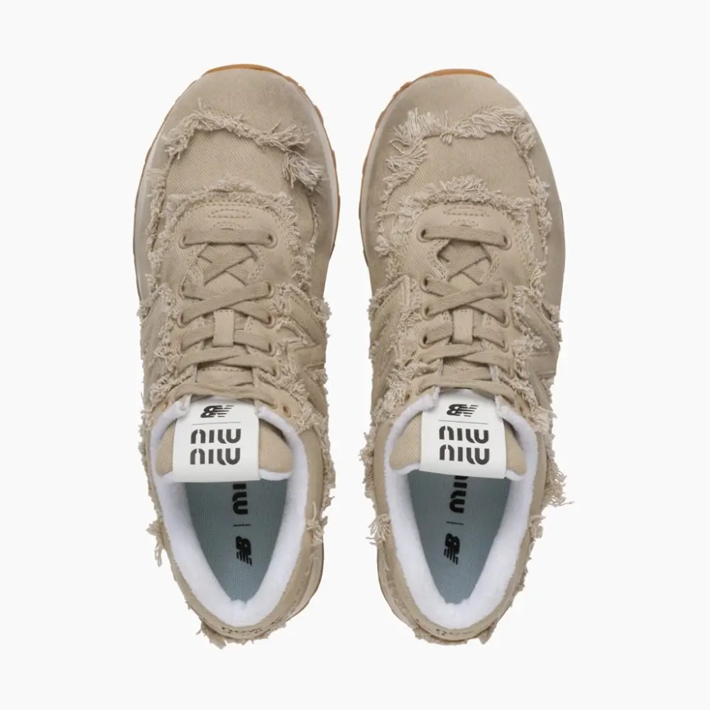 Giày New Balance x Miu Miu 574' Denim Beige' 5E765D-CSL-F0044 - Ảnh 3