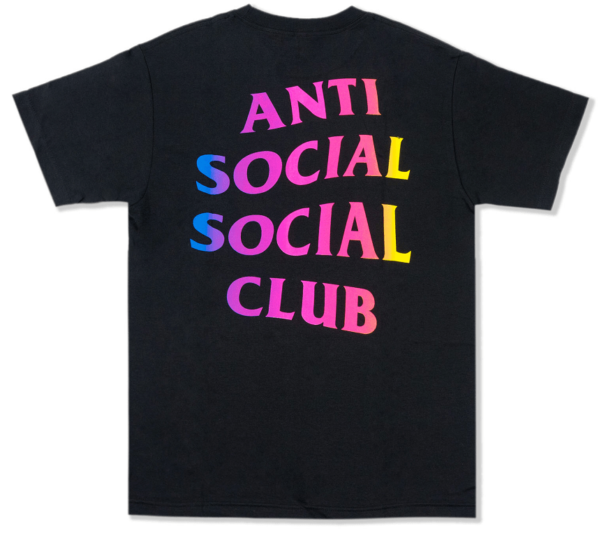 Áo Anti Social Social Club More Hate More Love Black Tee - Ảnh 2