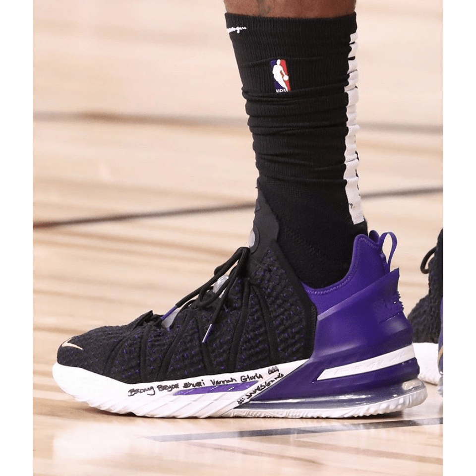 Giày Nike LeBron 18 EP 'Lakers' CQ9284-004 - Ảnh 4