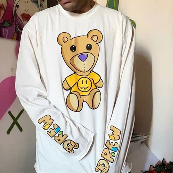 Áo Drew House Theodore LS Tee Off White - Ảnh 3