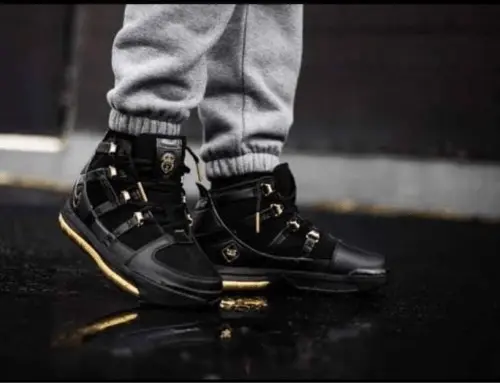 Giày Nike Zoom LeBron 3 Retro 'Metallic Gold' 2018 AO2434-001 - Ảnh 3