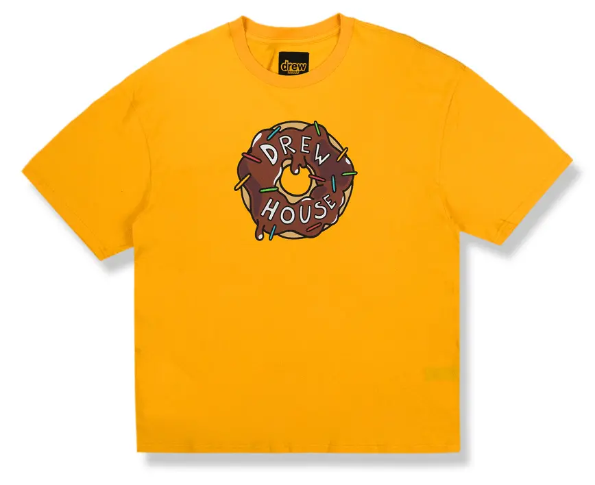 Áo Drew House Donut SS Tee Golden Yellow