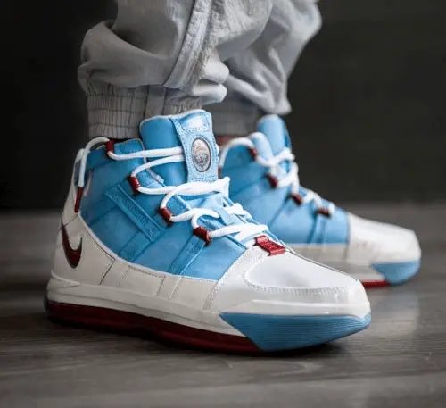 Giày Nike Zoom LeBron 3 'Houston Oilers' AO2434-400 - Ảnh 4
