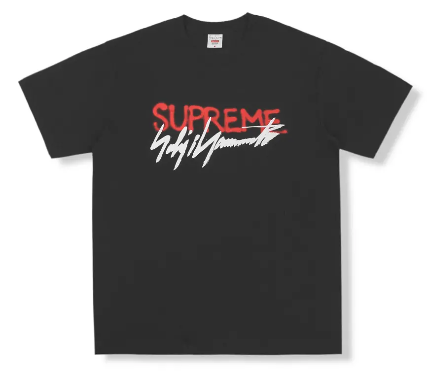 Áo Supreme Yohji Yamamoto Logo Tee 'Black' SUP-YOYLTBK