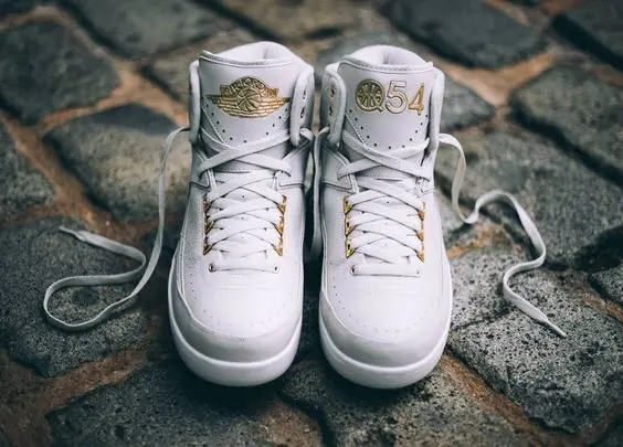 Giày Nike Air Jordan 2 Retro 'Quai 54' 2016 Limited Edition 866034-001 - Ảnh 6