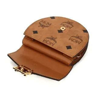 Túi MCM Patricia Round Crossbody Wallet in Visetos MYSAAPA03CO001 - Ảnh 3