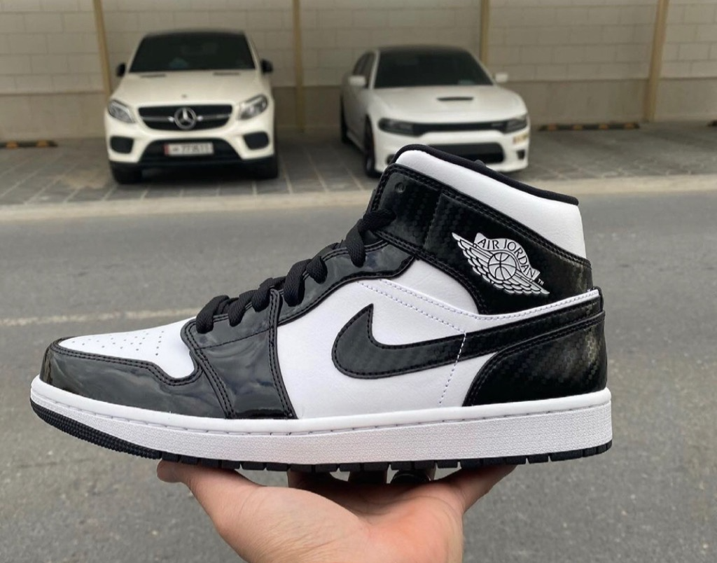 Giày Nike Air Jordan 1 Mid SE GS 'All Star 2021' DD2192-001 - Ảnh 3