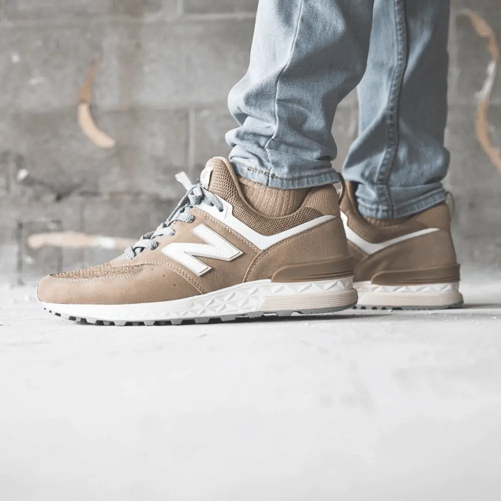 Giày New Balance 574 Sport 'Beige' MS574BS - Ảnh 3