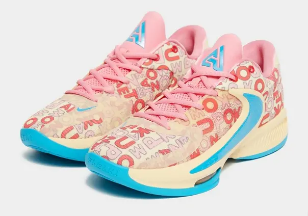 Alternative view of Giày Nike Freak 4 NRG EP 'Pink' FB9504-200