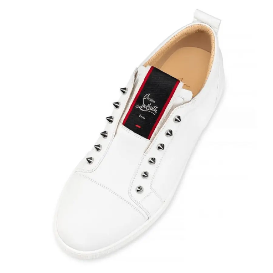 Giày Christian Louboutin F.a.v Fique A Vontade 'White' 3200465WH01 - Ảnh 3