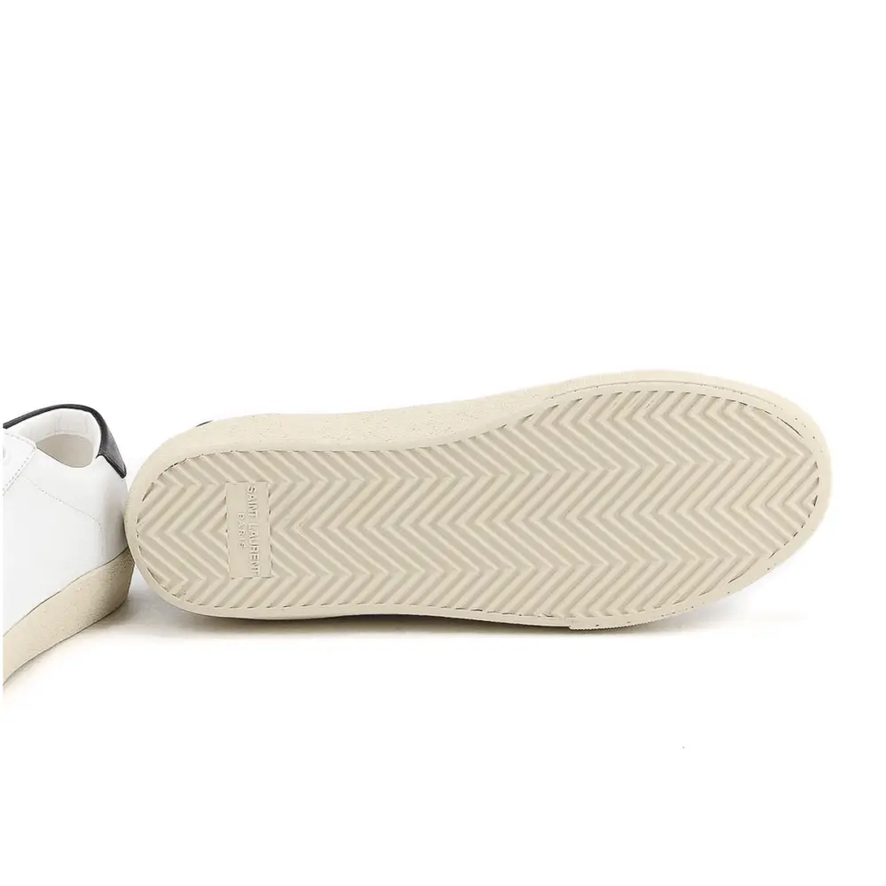 Giày Saint Laurent Wmns Court Classic SL06 Low 'Optic White Black' 610649-08G10-9061 - Ảnh 4